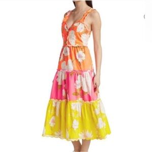 Farm Rio Multi colored dress